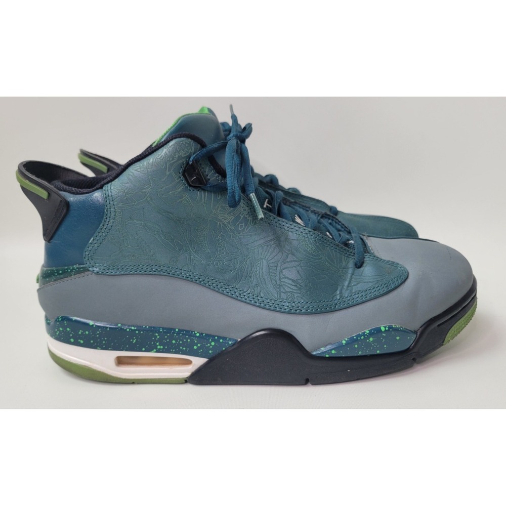 Nike Air Jordan Dub Zero‎ Teal 311046-330 US Men Sz 11